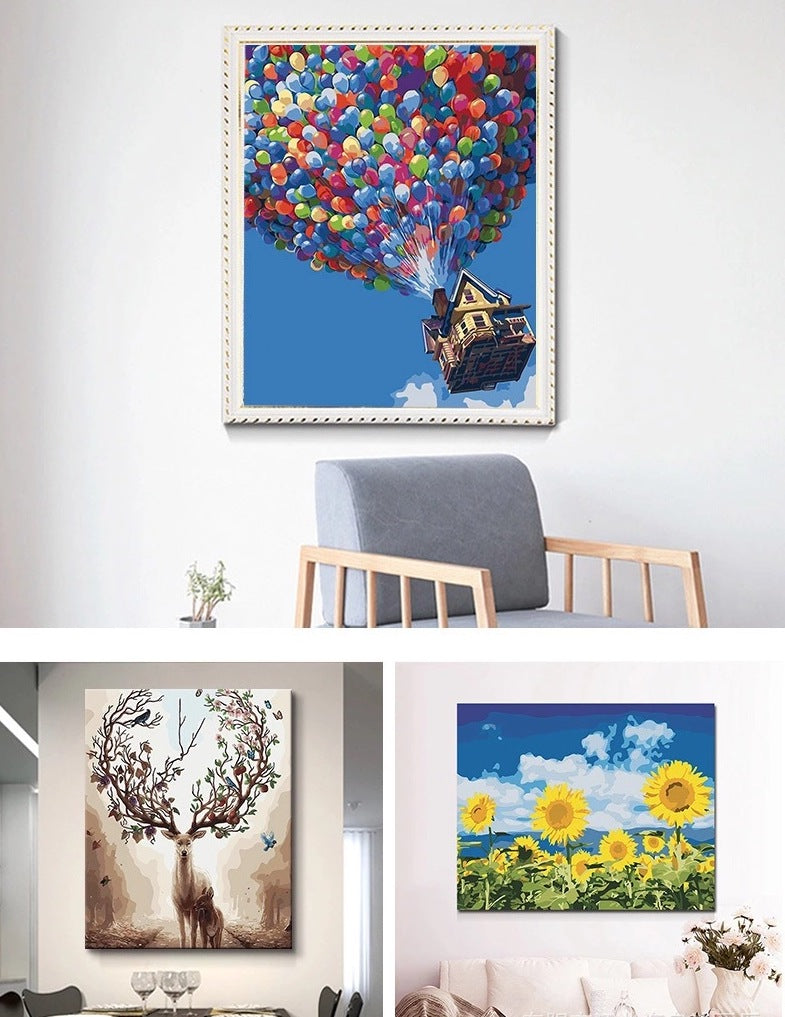 Malen nach Zahlen – Mohnblumen 60x75 – Produktabbildung 10