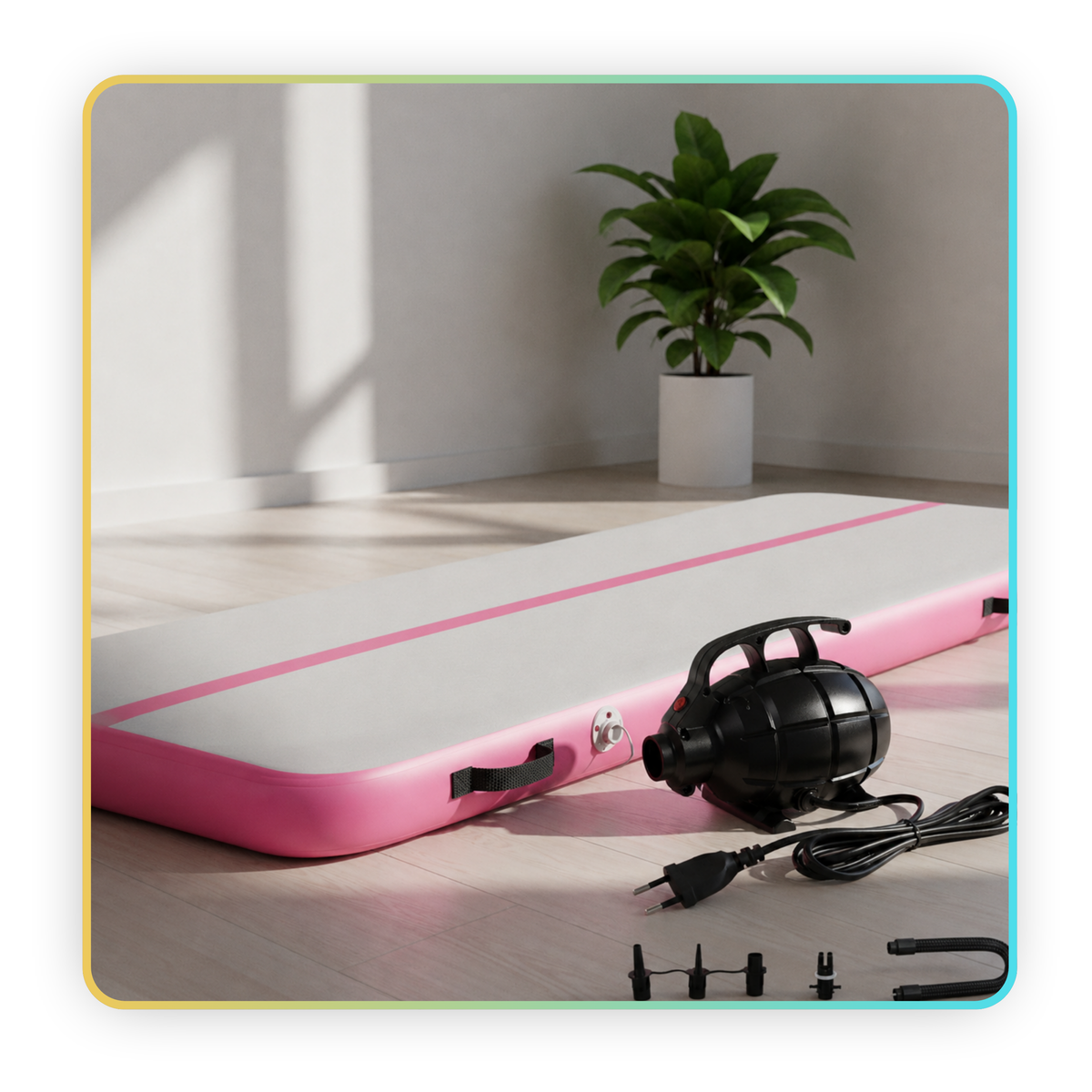 AIRTRACK GYMNASTIKMATTE AKROBATIKBAHN FALTBAR 400X100X20 – Produktabbildung 2