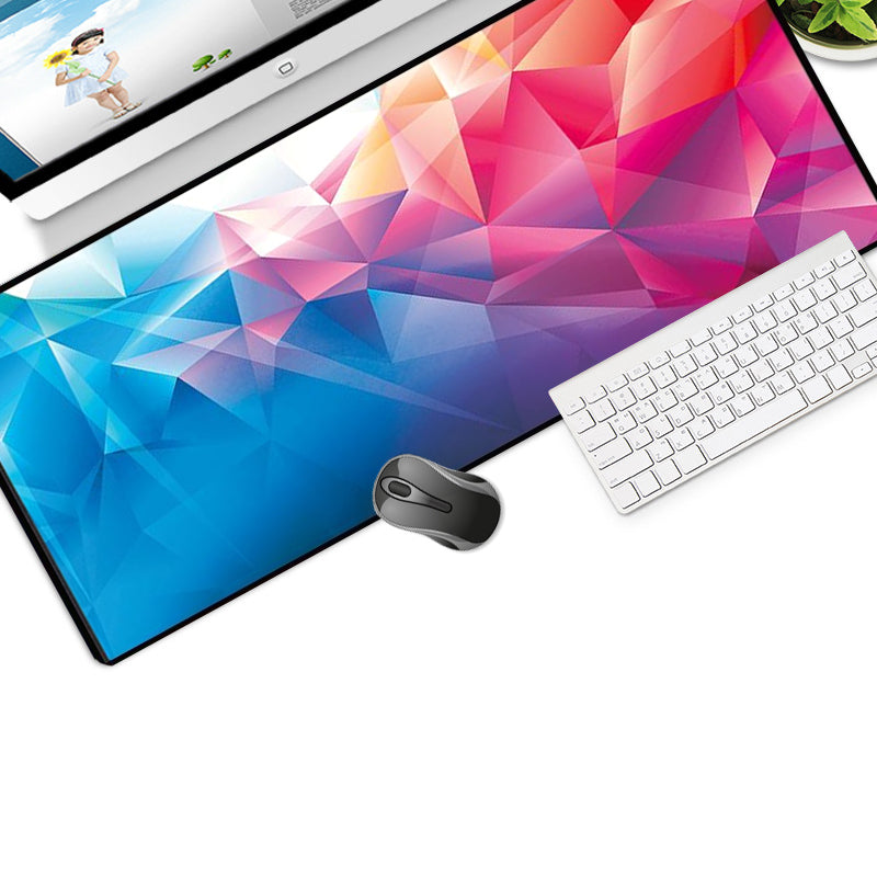 Gaming-Maus- und Tastaturunterlage für Spieler, Größe 30x80cm – Farbformen