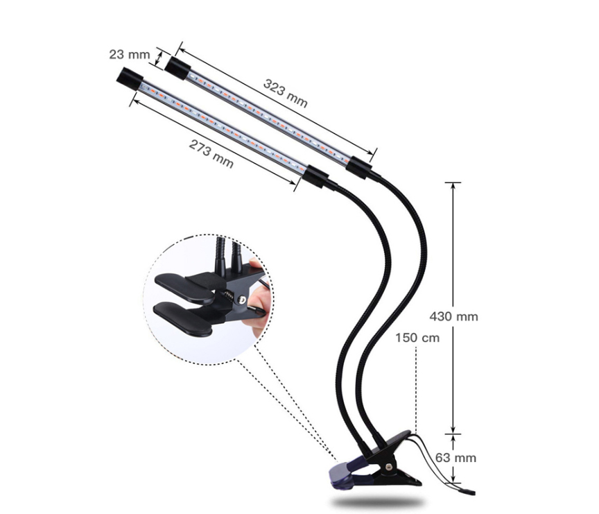 LED-Pflanzenlampe – Produktabbildung 5