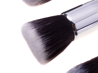 Make-up-Pinselset, 15 Stück + Etui – schwarz – Produktabbildung 4