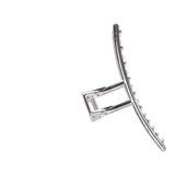 Dekorative Haarnadel, Haarspange – silber – Produktabbildung 2