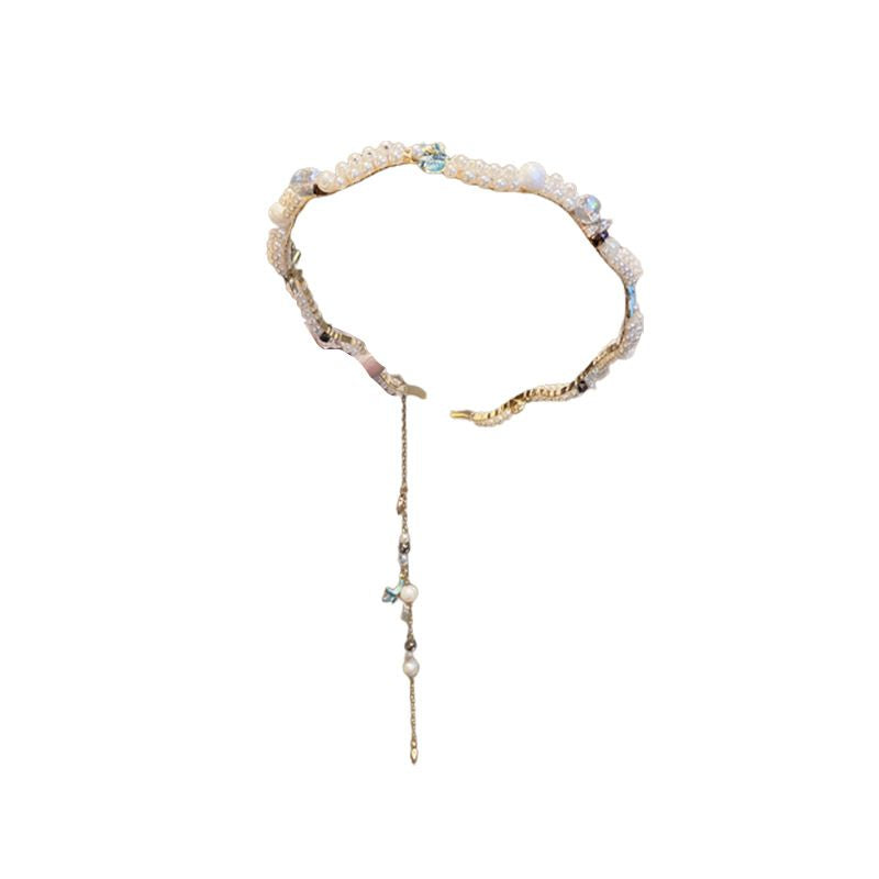 Dekorativer Haarreif mit Muschelmotiv
