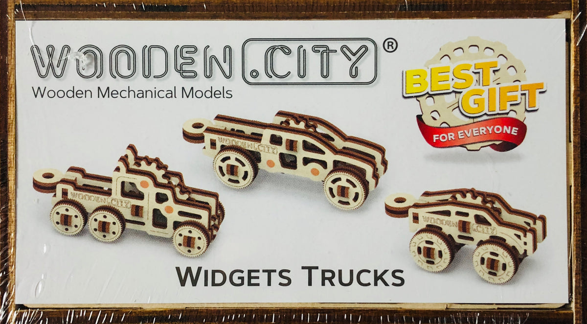 Holz-3D-Puzzle – Trucks