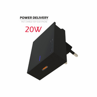 Ladegerät für iPhone 20W Power Delivery Swissten – schwarz