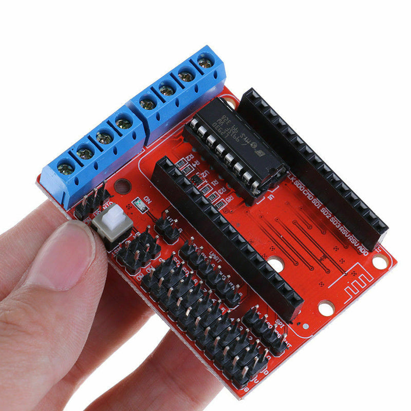 L293D-Motorsteuerung für ESP8266 WiFi ESP12E Lua - rot