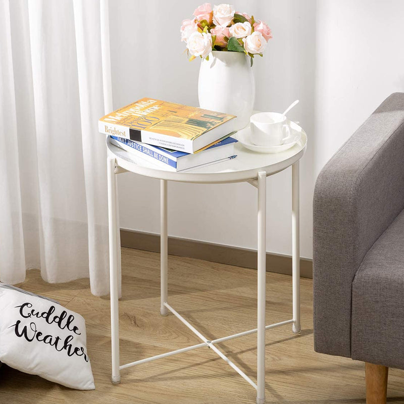 Runder Metalltisch im Loft-Stil – Produktabbildung 2