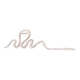 Dekorative Haarspange - gold