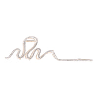 Dekorative Haarspange - gold