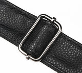 Premium-Ledertasche für Reisen und Fitnessstudio – Farbe Schwarz – Produktabbildung 3