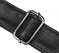 Premium-Ledertasche für Reisen und Fitnessstudio – Farbe Schwarz – Produktabbildung 3