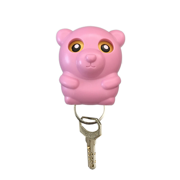 Schlüsselhalter – rosa Teddybär – Produktabbildung 2