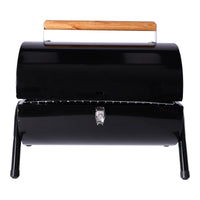 Der ansteckende Campinggrill-schwarz