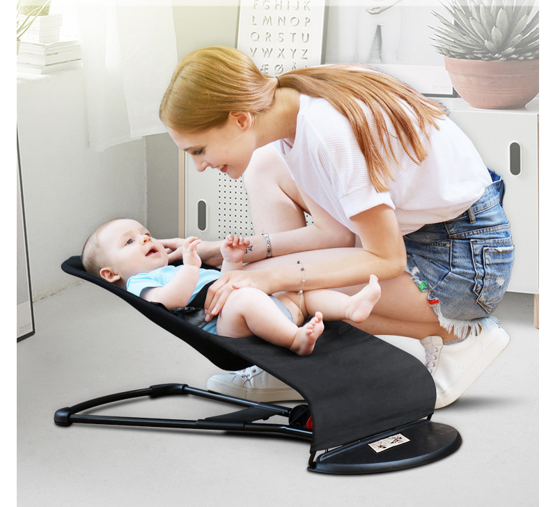 Kinder-Schaukelliege – Schwarz – Produktabbildung 7