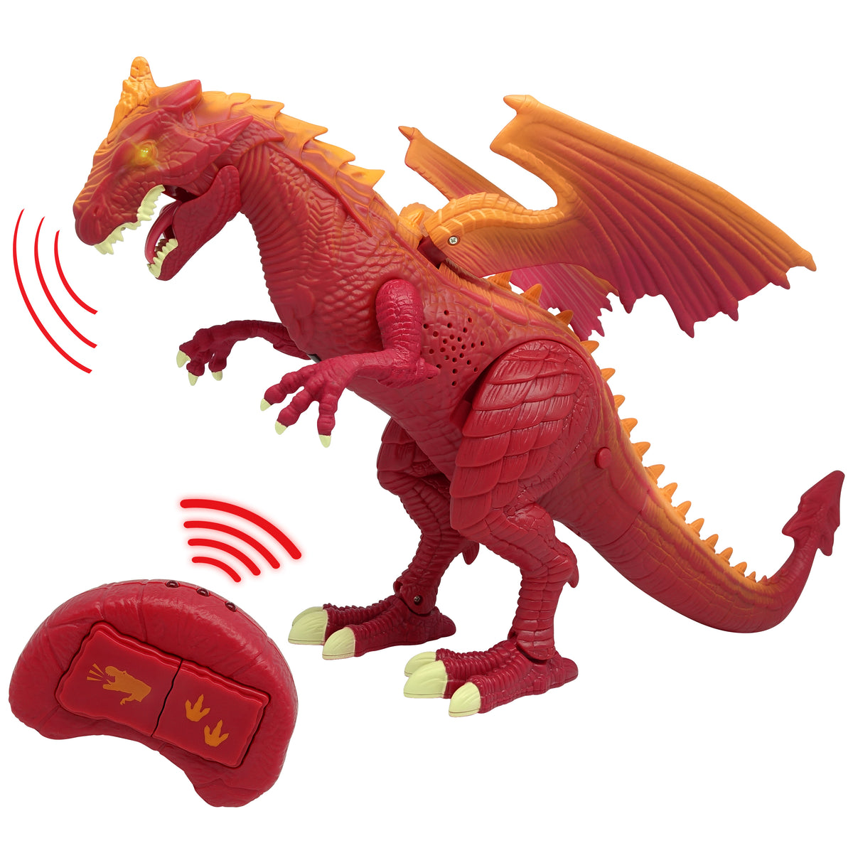 Mighty Megasaur batteriebetriebener, infrarotgesteuerter Laufdrache