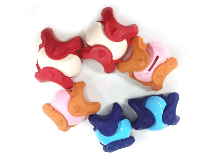 Spardose, 3D-Puzzle-Faltball – Raute – Produktabbildung 2