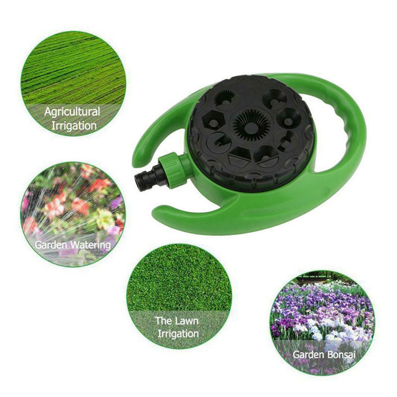 Grüner Gartenregner, 9 Funktionen, Regendusche – Produktabbildung 2