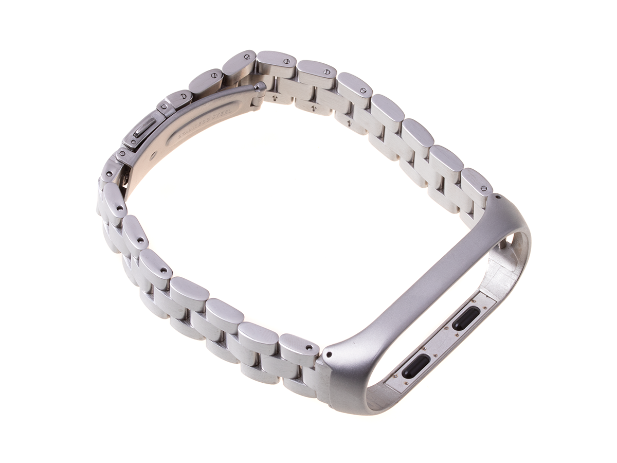Armband für Xiaomi Mi Band 3 / Xiaomi Mi Band 4 – silber