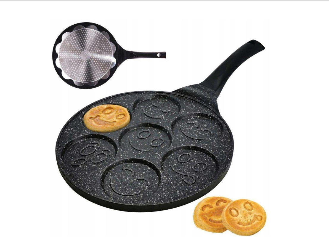 Pfannkuchenpfanne 26 cm Smile GG - schwarz – Produktabbildung 2