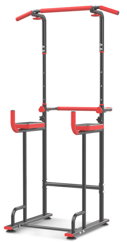 Stange + Dip-Barren für Übungen, Dehnen und Bauchtraining 2-in-1 – Produktabbildung 2