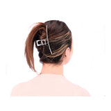 Dekorative Haarnadel, Haarspange – silber – Produktabbildung 3