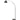 HOMCOM Bogenleuchte, Stehlampe, höhenverstellbar, Fußschalter, Sockel in Marmoroptik, 170-180cm, Schwarz