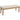 HOMCOM Polsterbank mit Knopfheftung, Bettbank, Vintage Design, 120x41x48cm, Cremeweiß