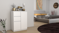Kommode Malwa 2D2S WEISS – Produktabbildung 5