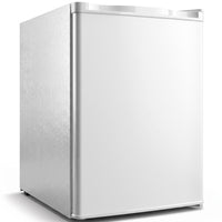 HOMCOM Mini-Gefrierschrank 59 l, Tisch-Gefrierschrank, Türanschlag wechselbar, Ablagen entnehmbar, Temp