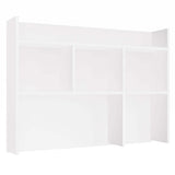 Schreibtischaufsatz 100 cm WEISS Regal für Bücher Dokumente
