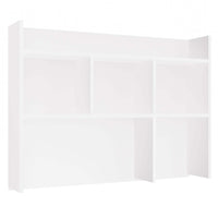 Schreibtischaufsatz 100 cm WEISS Regal für Bücher Dokumente