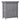 Outsunny Geräteschrank, Doppeltür, Klappdeckel, 2 Regalfächer, wetterfest, Naturholz, grau, 74 x 43 x 88cm