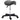 HOMCOM Rollhocker, sattelförmiger Sitz, höhenverstellbar, um 360° drehbar, Kunstleder, grau, 48 x 47 x 45-59
