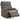 HOMCOM Relaxsessel mit Fußstütze, Loungesessel modern, drehbar, bis 150 kg, Stahlrahmen, 88x96x108cm