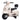 Elektro Motorrad Kinder Mini Vespa GTS 6V Elektromotorrad mit Lithium-Akku Ergonomischer Sitz Rückenlehne
