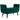 HOMCOM Polsterbank mit Stauraum, Armlehnen, Samtartiges Polyester, Kautschukholz, 107 x 42 x 65 cm, Grün