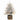 HOMCOM Tisch-Weihnachtsbaum 90 cm, vorbeleuchtet, beschneit, künstlich, 70 warmweiße LEDs, 488 Spitzen, Grün