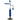 Boxstand, zwei Speedballs, drehbare Boxstange, Kickpolster, höhenverstellbar, Stahl, 107 x 36 x 140-205 cm