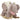 Schaukeltier, Elefant-Schaukel, interaktive Tiergeräusche, Holzrahmen, für Kinder 1,5-3 Jahre, 65 x 32 x 49