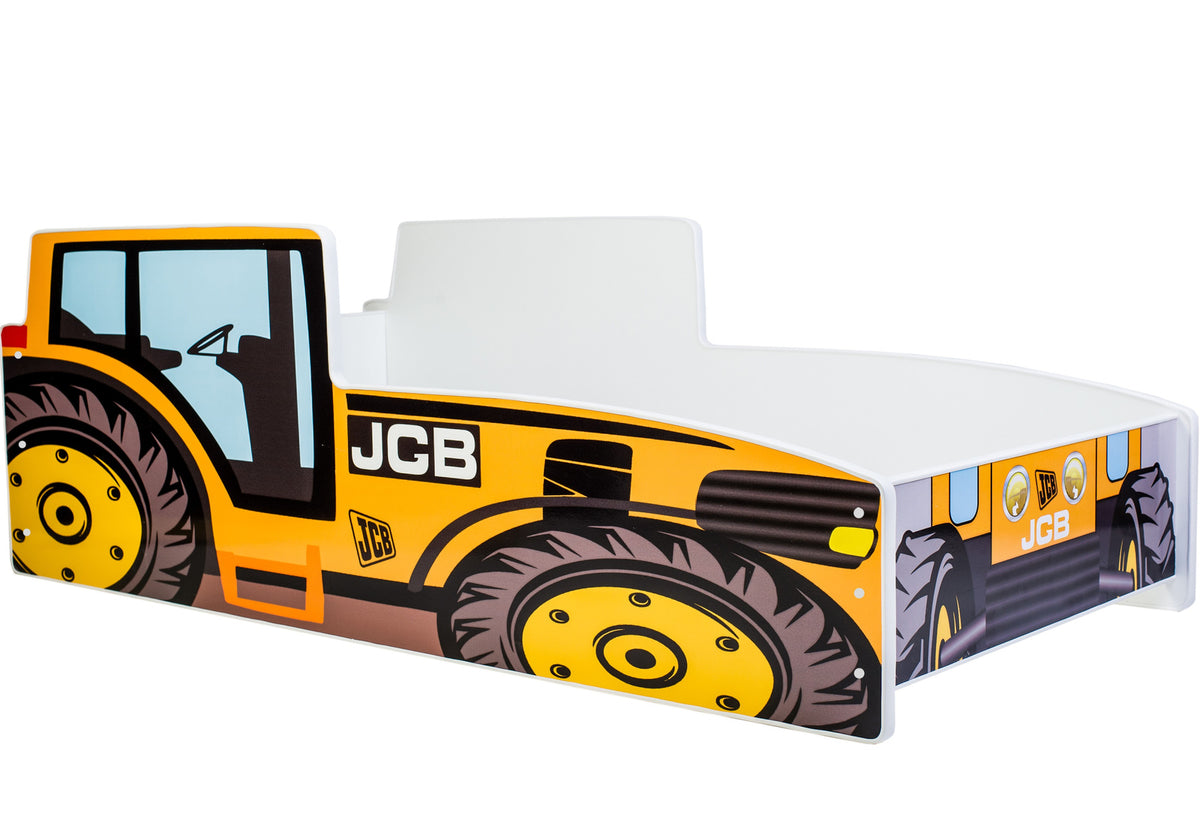 Tractor children's bed yellow 160x80
