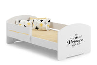 LUK children's bed 160x80 with railings - Princess