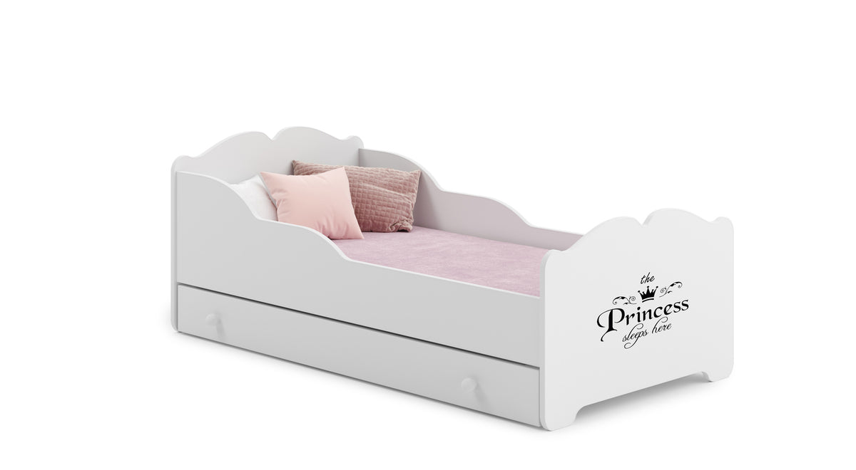 ANNA children's bed with drawer 140x70 Princess