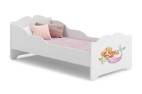 KOBI 5903699835265 Bild 1 – ANNA Kinderbett mit Matratze 160x80 Meerjungfrau