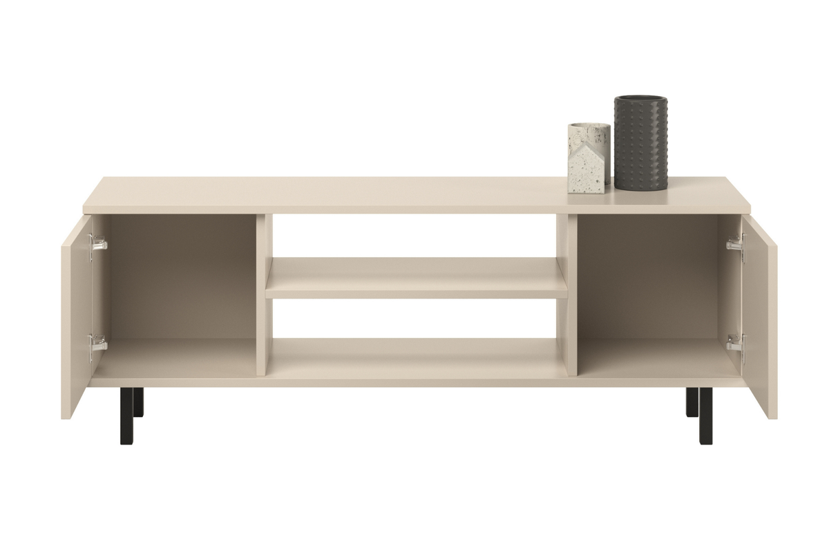 KOBI 5905602654871 Bild 1 – Focus Kaschmir TV-Schrank 135 cm - schwarze Füße