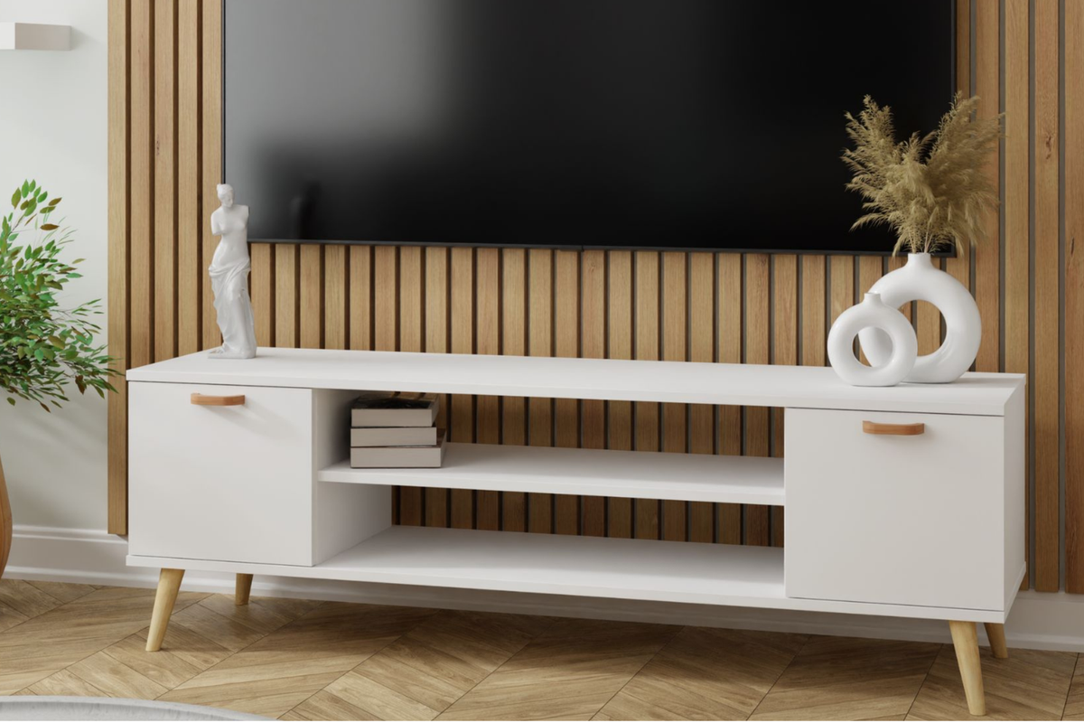 KOBI 5905602657179 Bild 6 – RTV Focus weiß 155 cm - Scandinavian