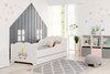 KOBI 5903699835777 Bild 1 – ANNA Kinderbett mit Schublade 140x70 Einhorn