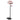 HOMCOM Basketballkorb Outdoor mit Rollen 155-210 cm Höhenverstellbar, Transportable Basketballständer mit