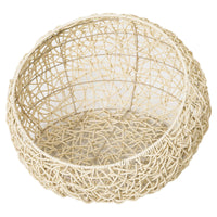 PawHut Rattan Katzenhöhle Katzenbett Katzenhaus mit Kissen Katzenzelt Haustierhaus für Katzen Hunde – Produktabbildung 8
