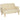 HOMCOM Zweisitzer-Sofa, kompakt, hautfreundlicher Bezug, bis 240 kg, 130x74x79 cm, Cremeweiß