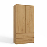 Kleiderschrank Malwa SS-90 EICHE ARTISAN – Produktabbildung 6